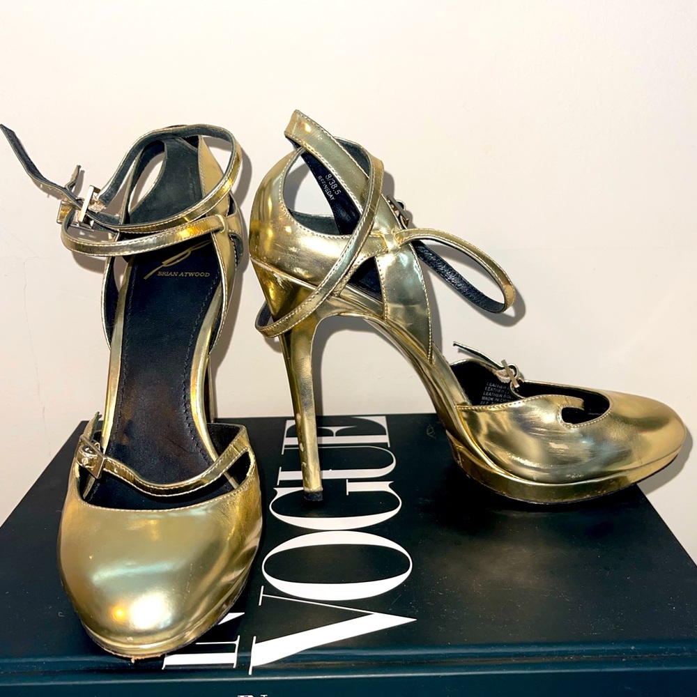 Brian at wood metallic platforms
